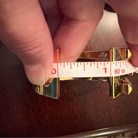NIB RARE Tory Burch 16K Gold Plated Bracelet - Picture 9 of 10